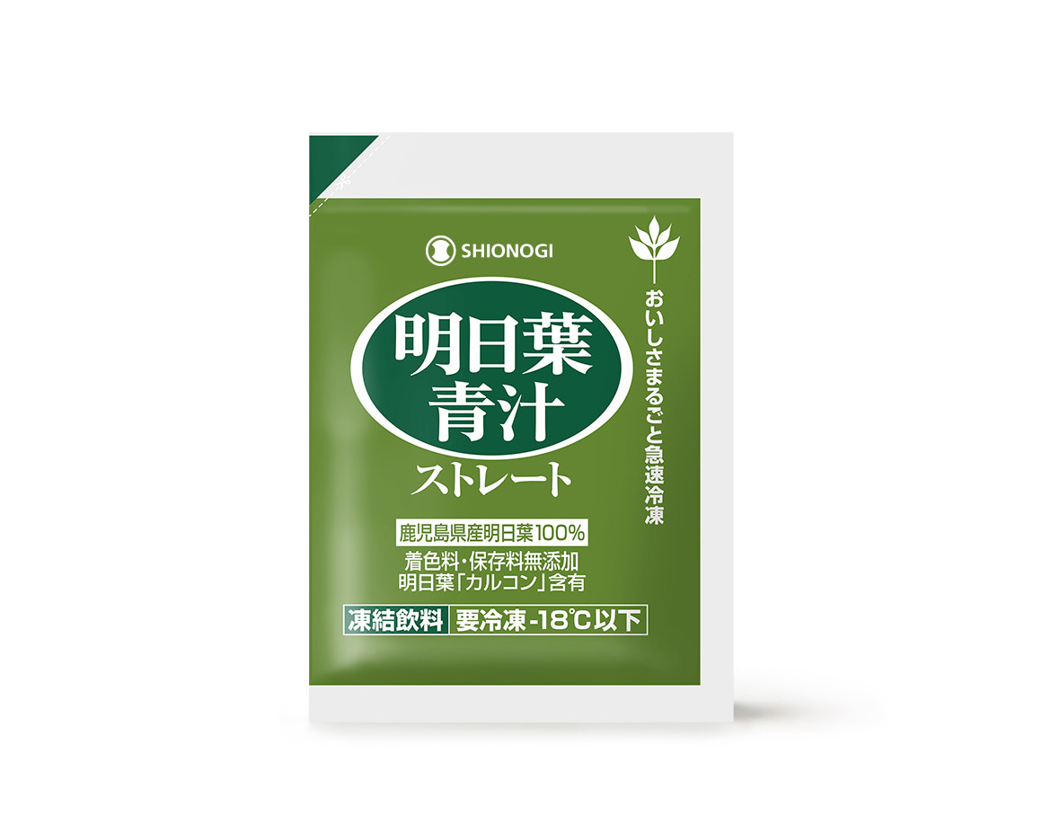 明日葉青汁ストレート 15袋 ＜冷凍パック＞
